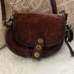 Frye leather crossbody